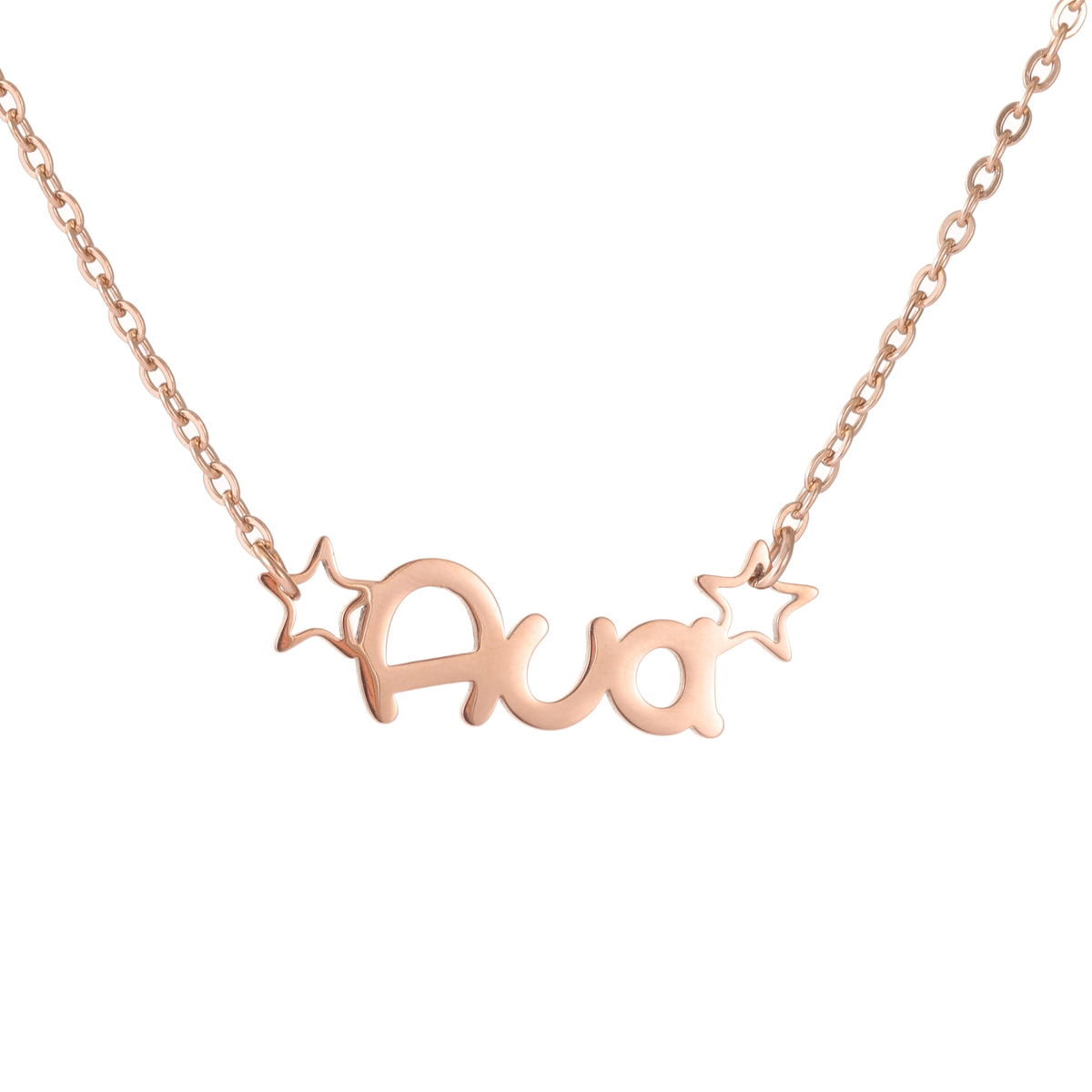 Kids Personalized Star Name Necklace
