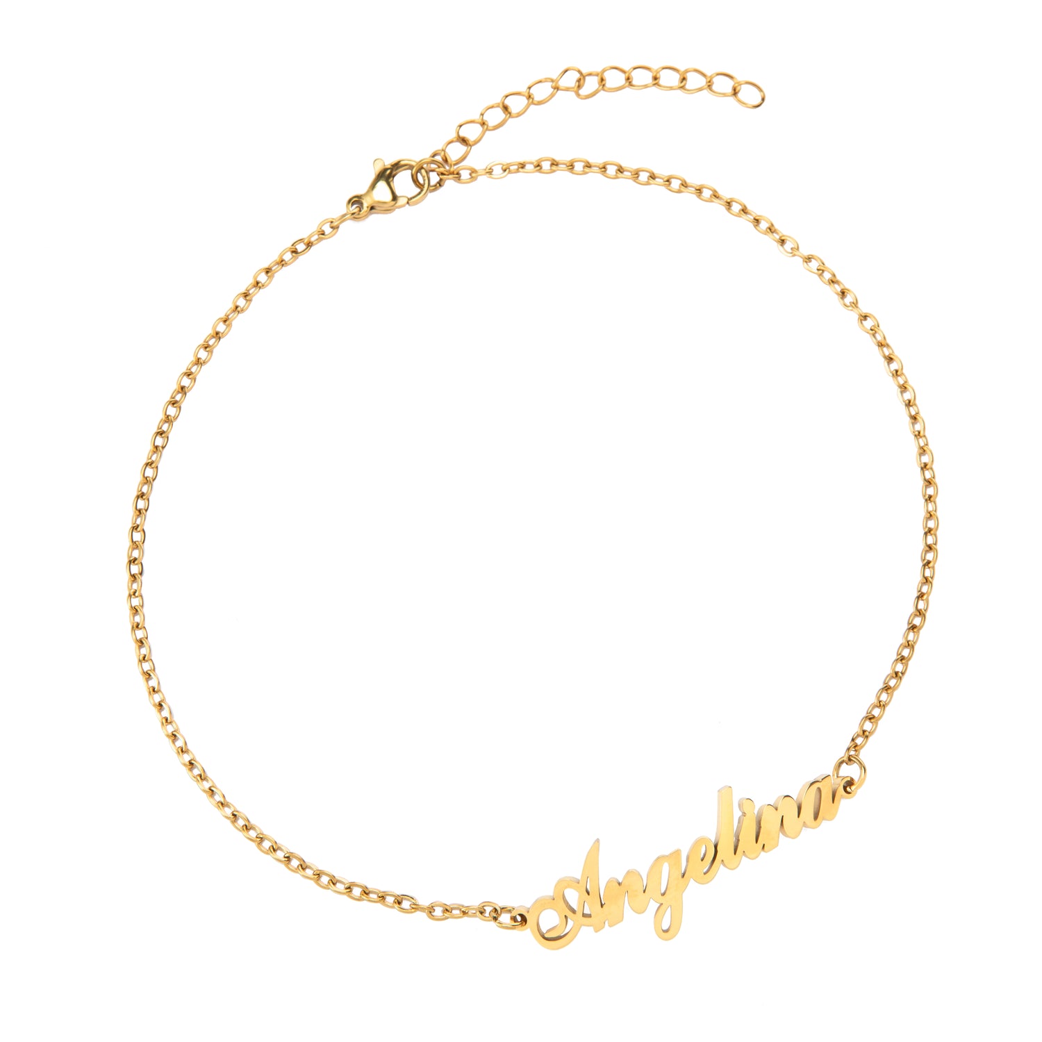 Custom Name Chain Anklet