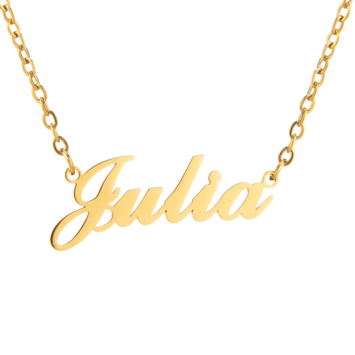 Classic Script Name Necklace