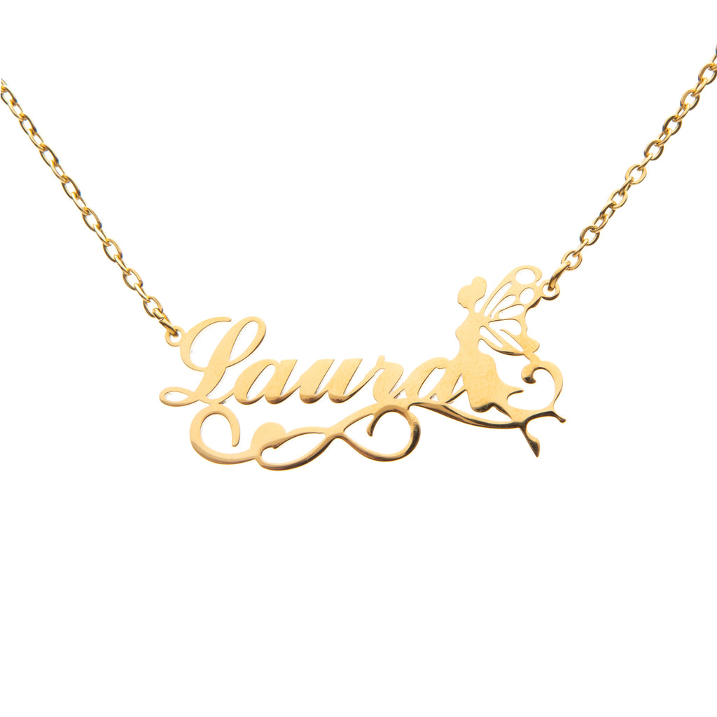Enchanted Fairy Name Necklace