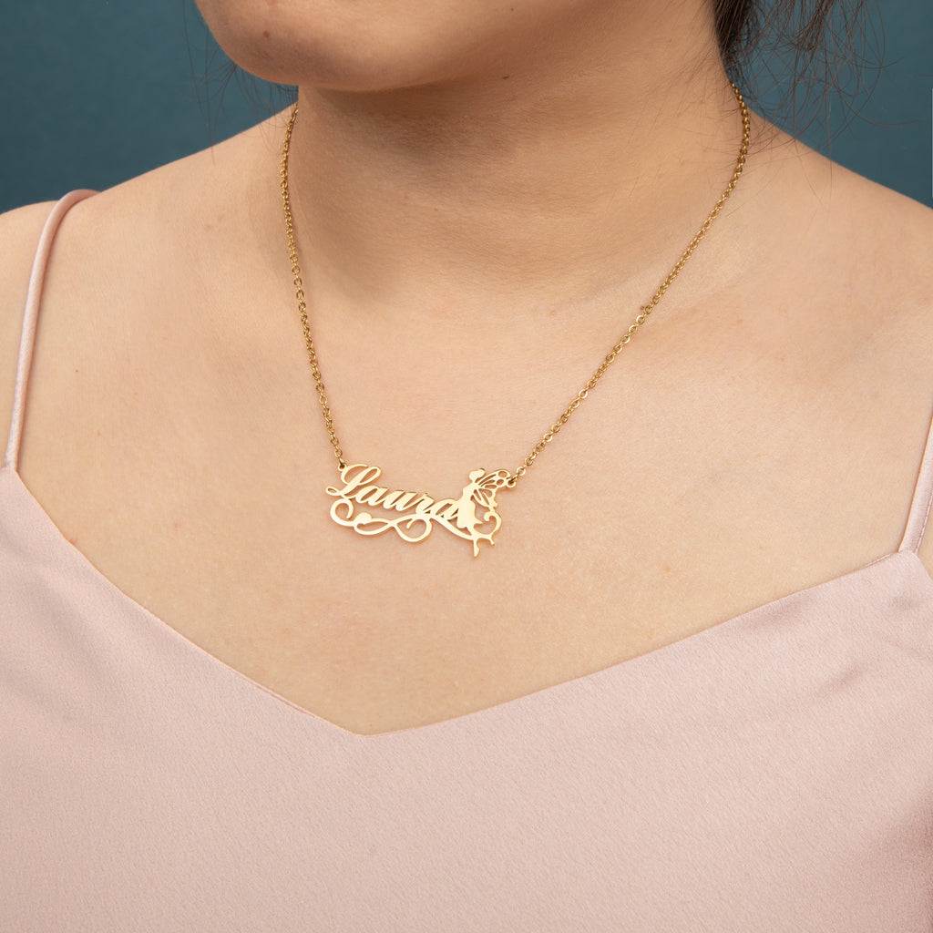 Enchanted Fairy Name Necklace