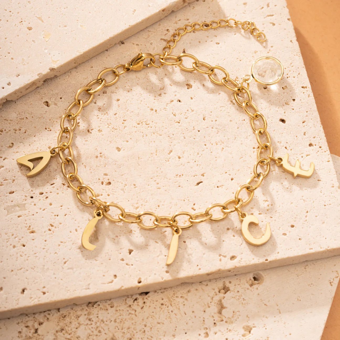 Girls Name Charm Bracelet