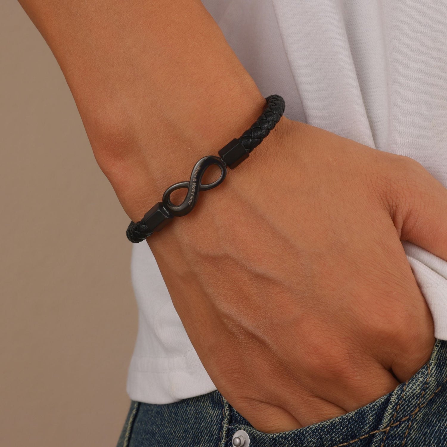 Men’s Infinity Eternity Bracelet