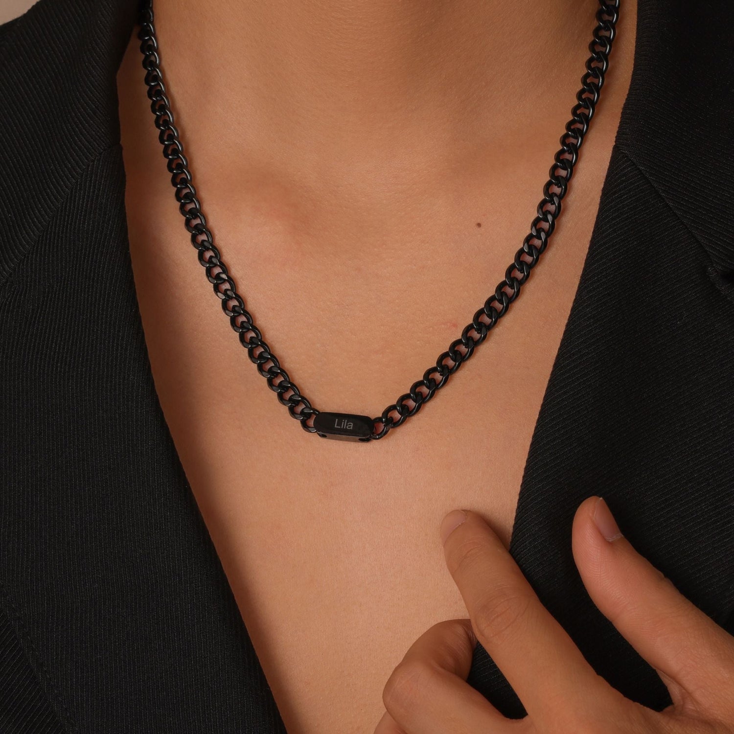 Men’s Strength Bar Necklace
