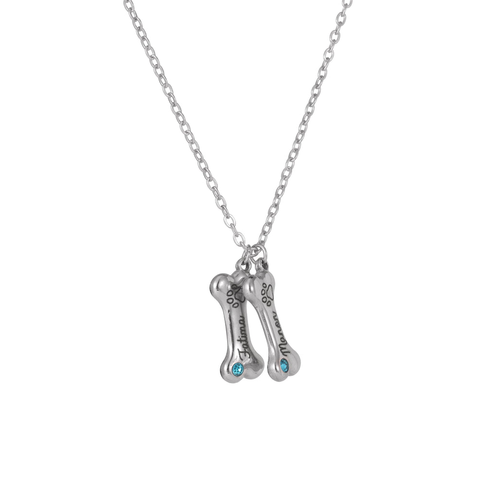 Personalized Bone Necklace