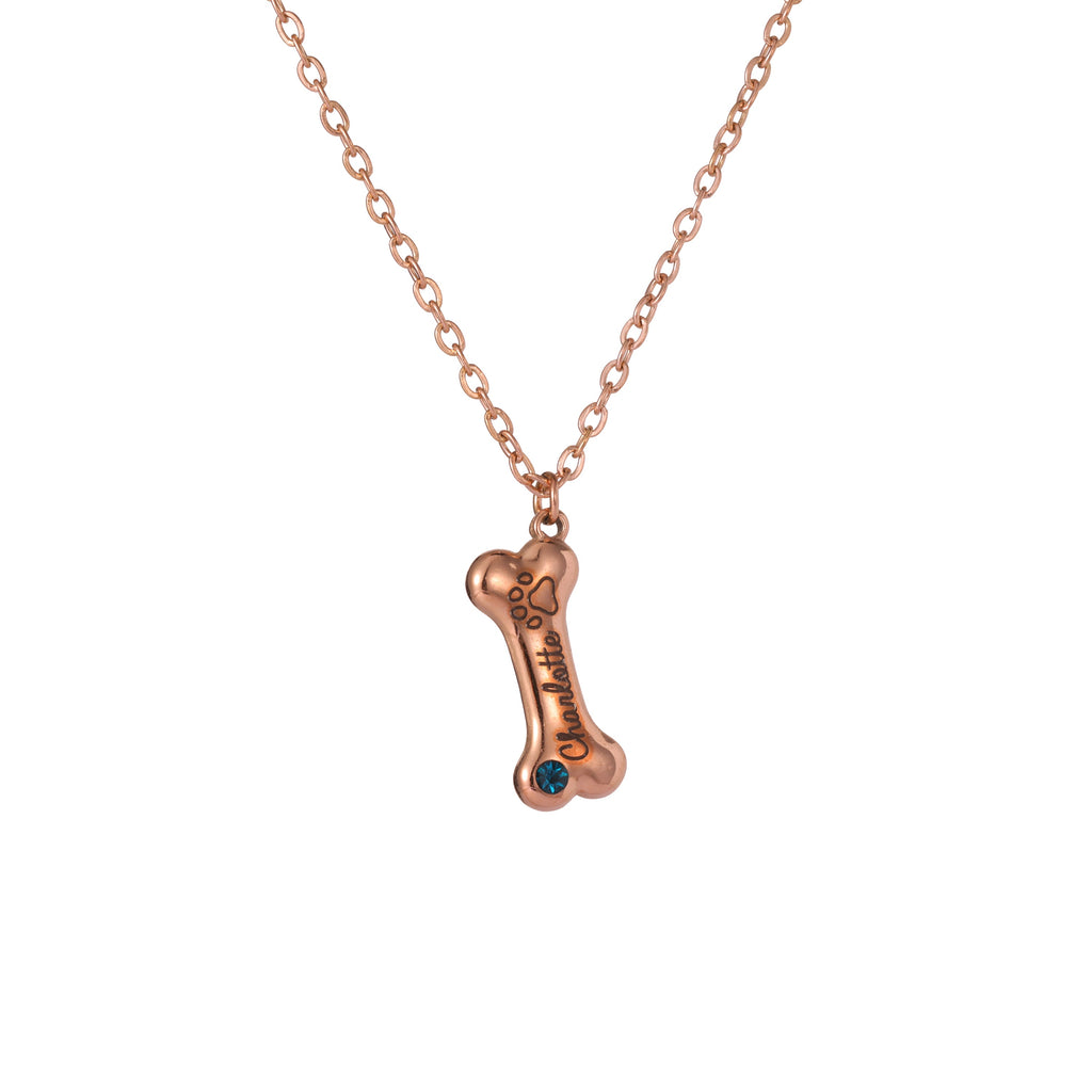 Personalized Bone Necklace