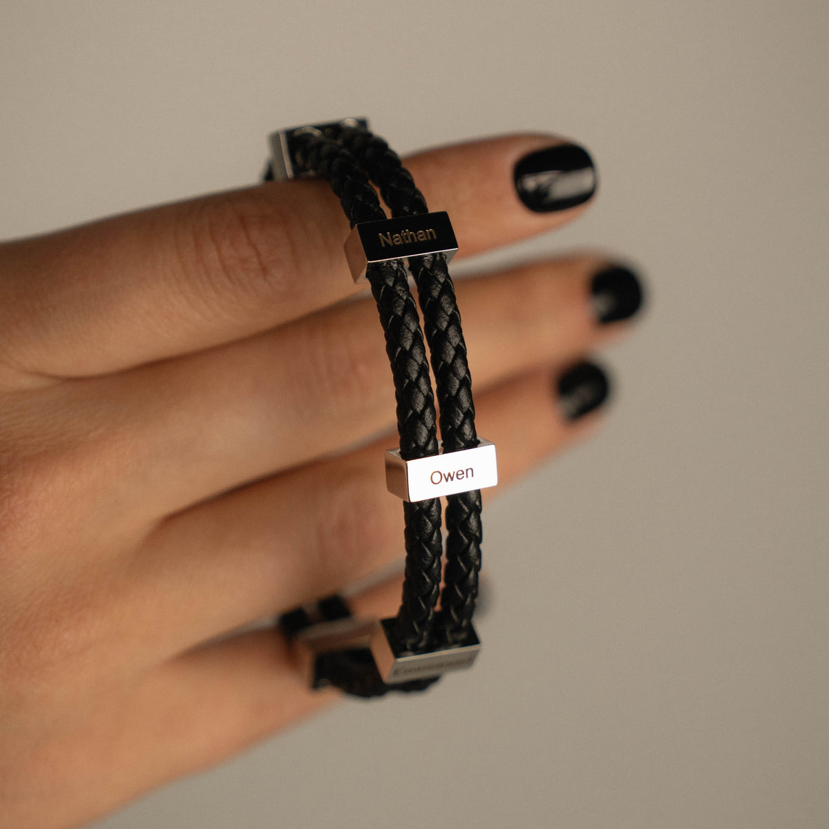 Personalized Braided Bracelet for Men