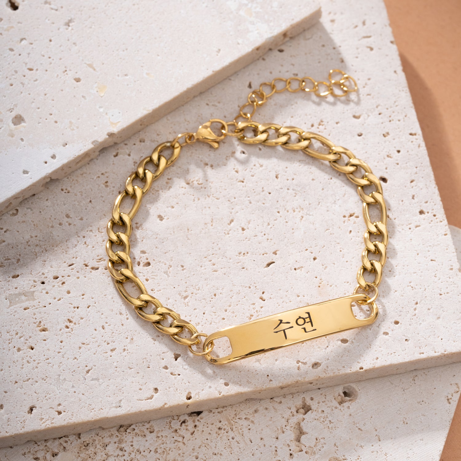 Korean Customized ID Bracelet for Men