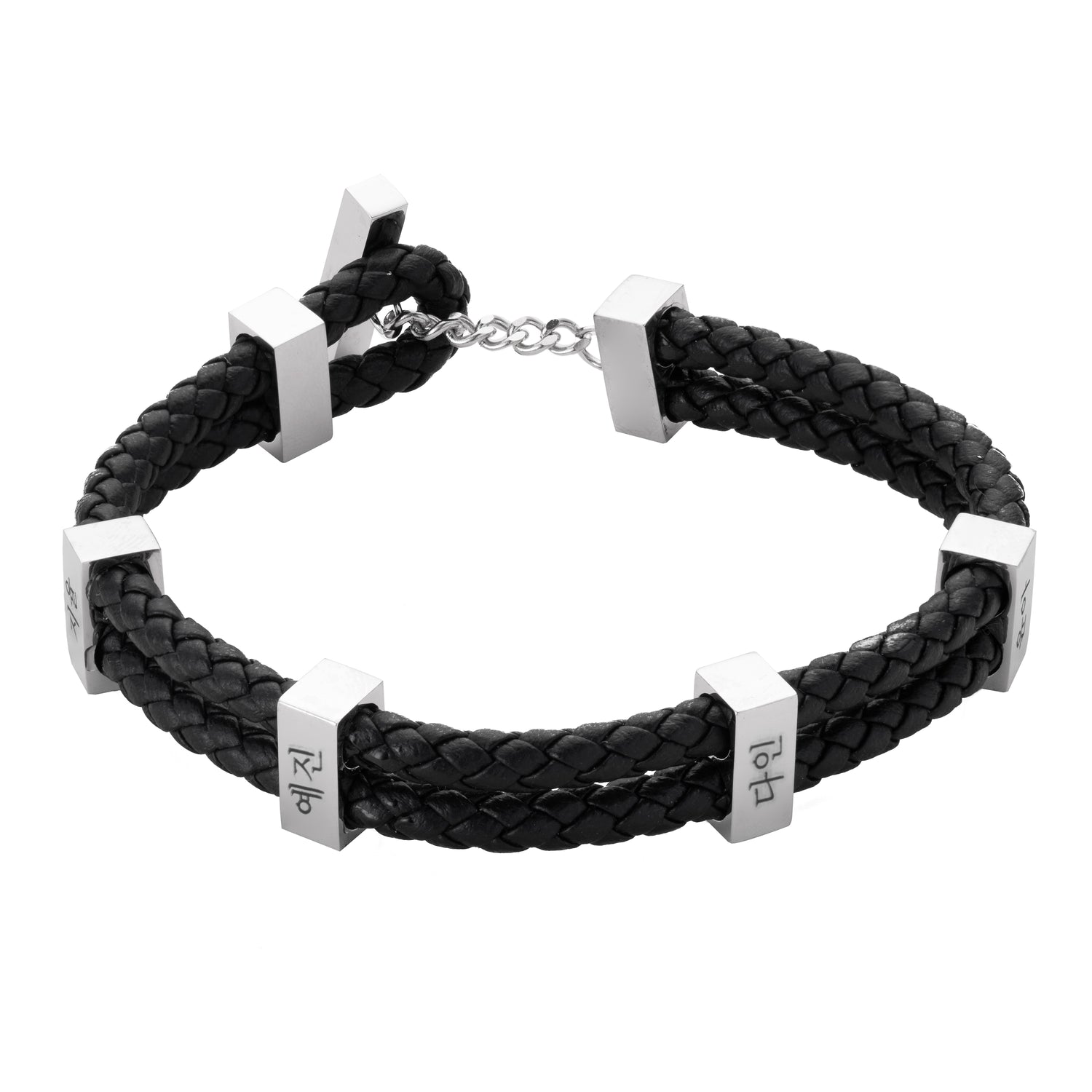 Korean Customizable Braided Bracelet for Men