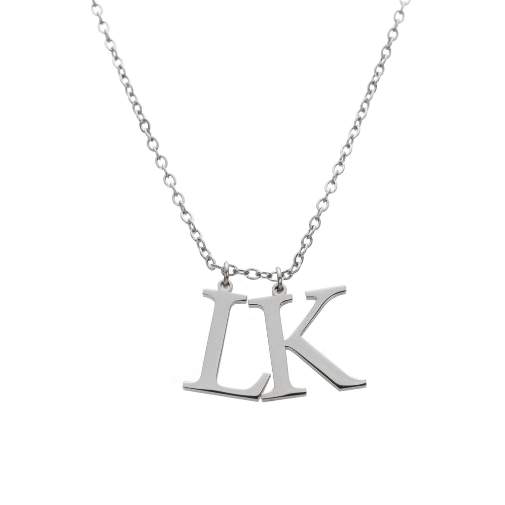 Personalized Uppercase Initials Necklace