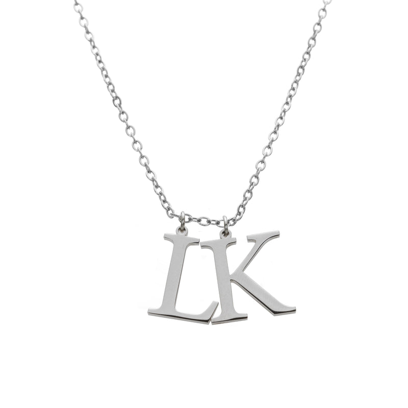 Personalized Uppercase Initials Necklace