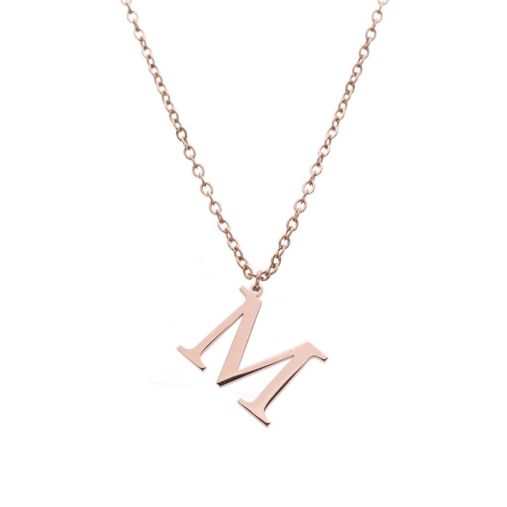 Personalized Uppercase Initials Necklace
