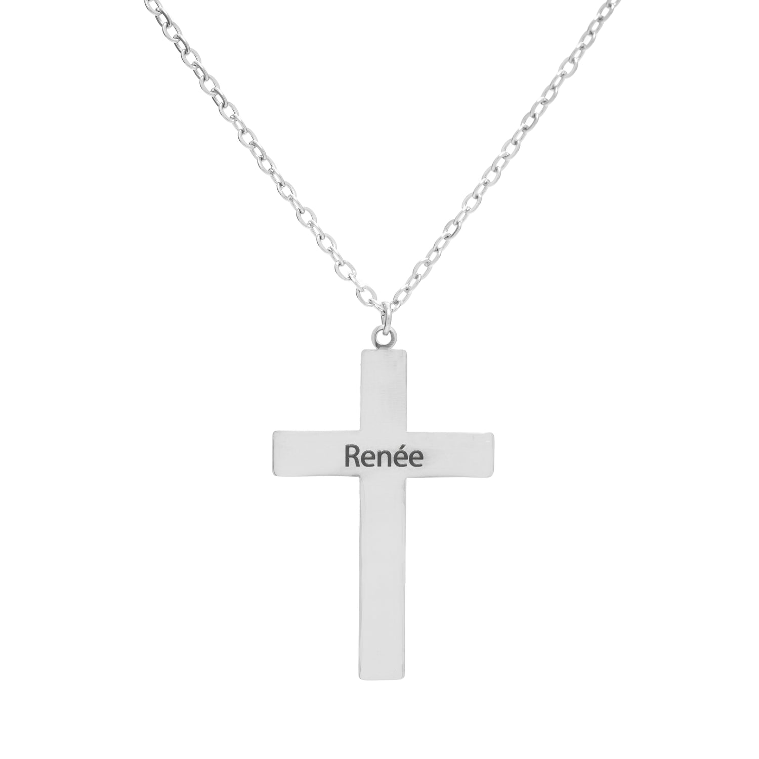 Personalized Men Cross Pendant