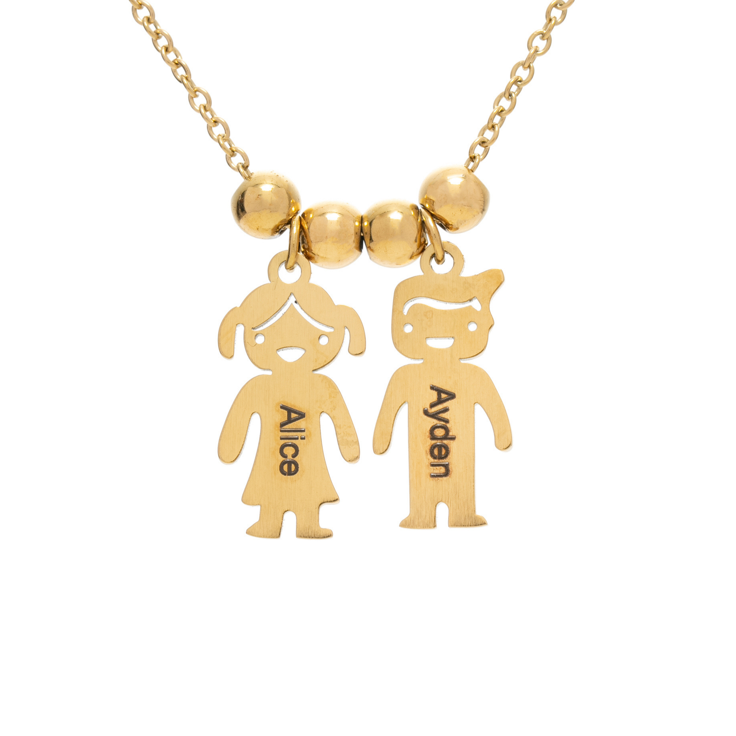 Custom Name Necklace Children Girls Boys Pendant