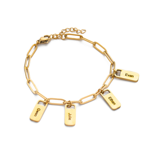 Personalized Keepsake Charm Bracelet