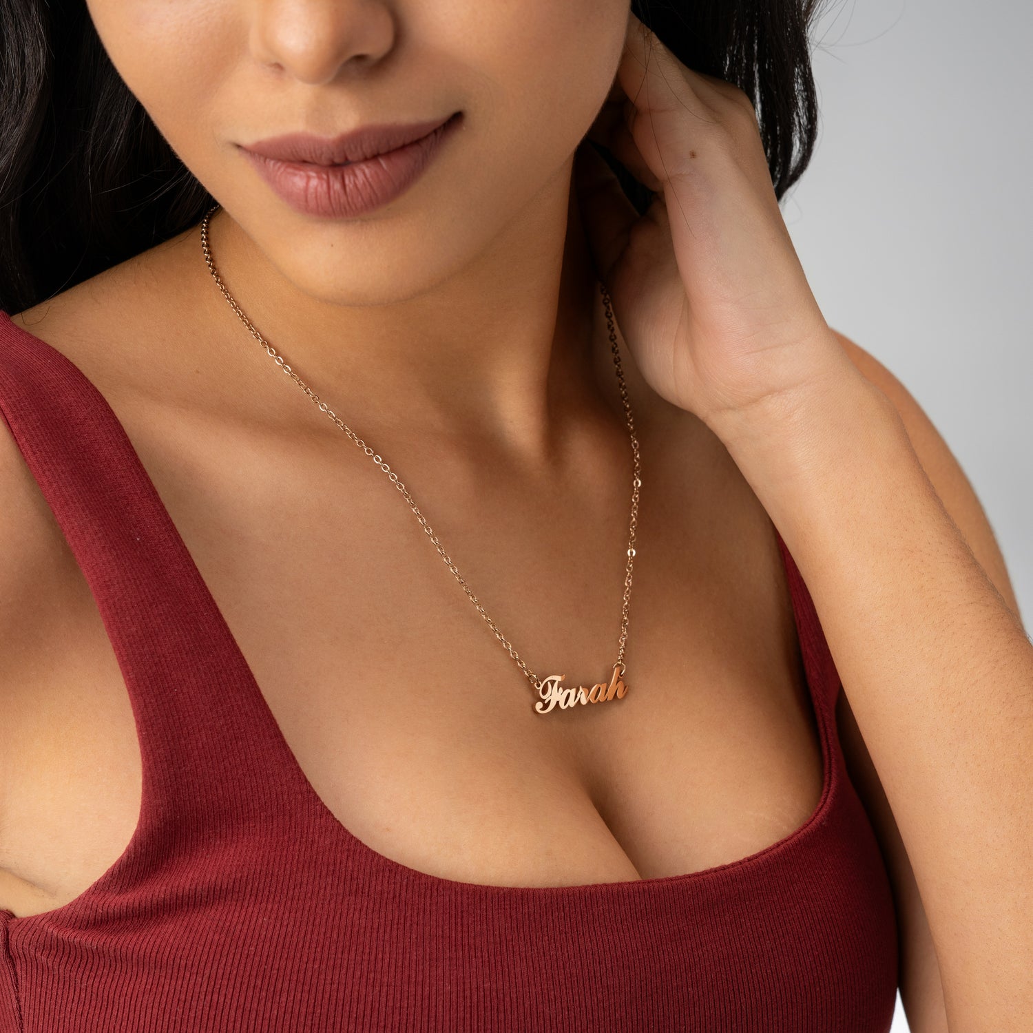 Classic Script Name Necklace