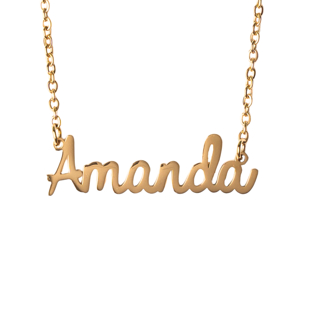 Personalized Cursive Name Necklace