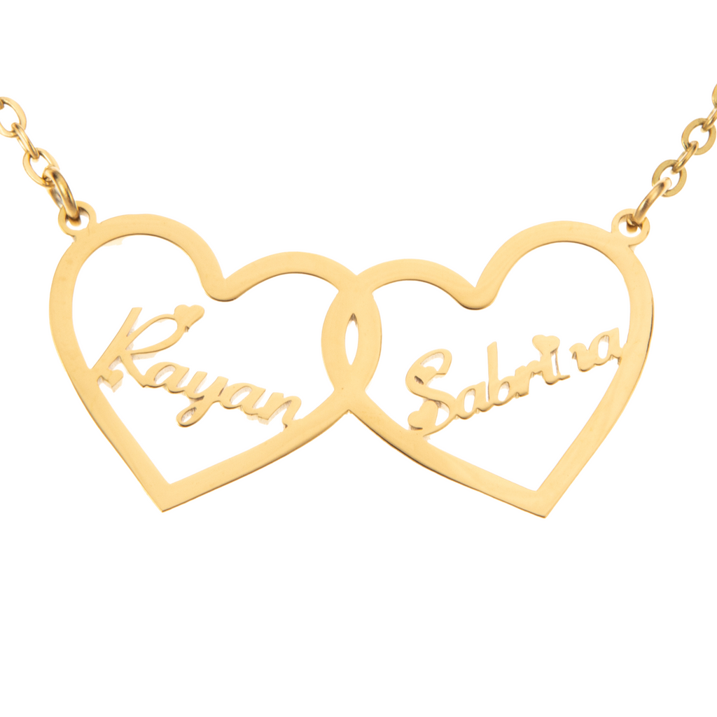 Intertwined Hearts Necklace