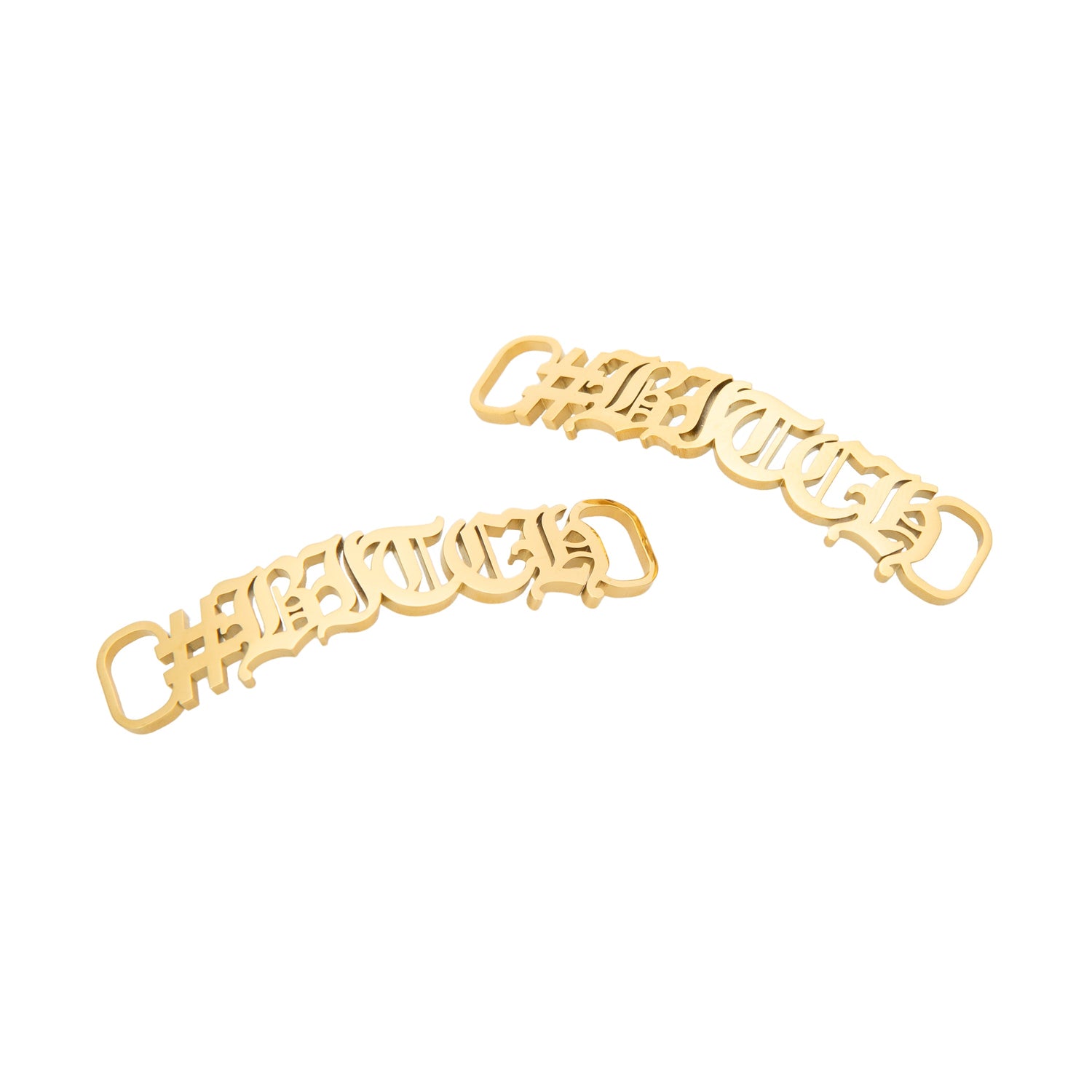 Hebilla de cordón gótica personalizada