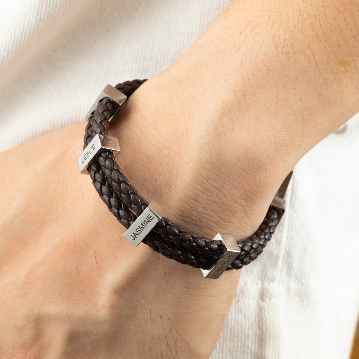 Personalized Braided Bracelet for Men
