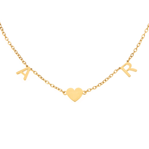 Love Initials Necklace
