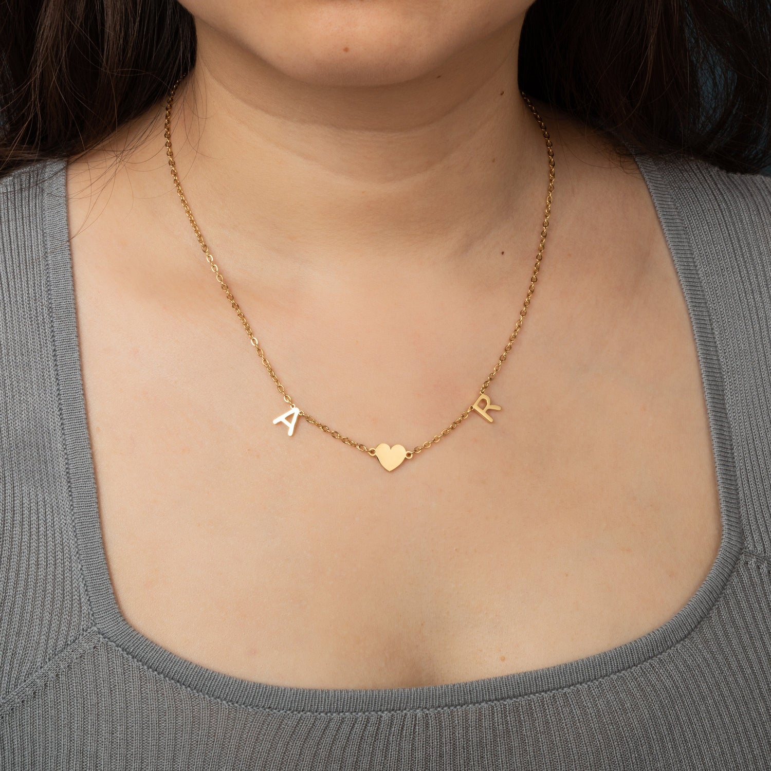 Love Initials Necklace