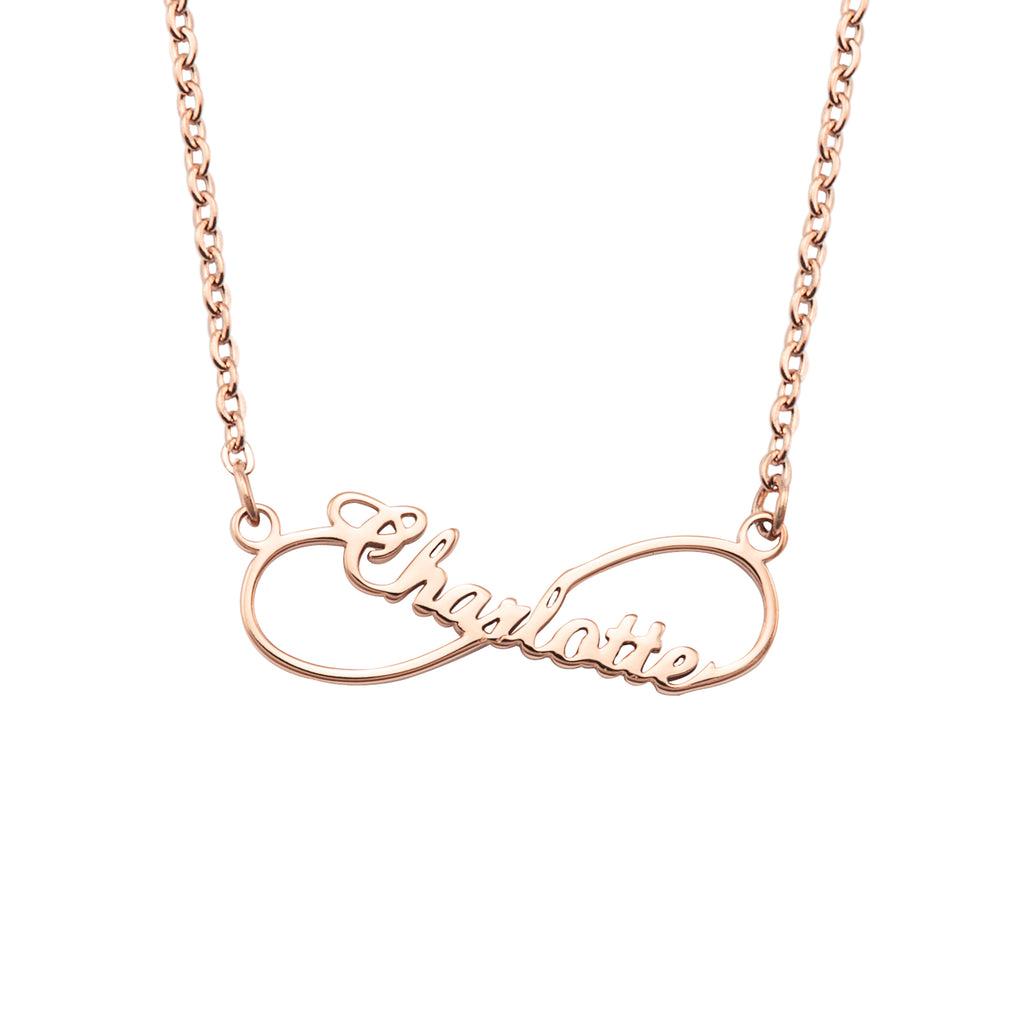 Infinity Custom Name Necklace