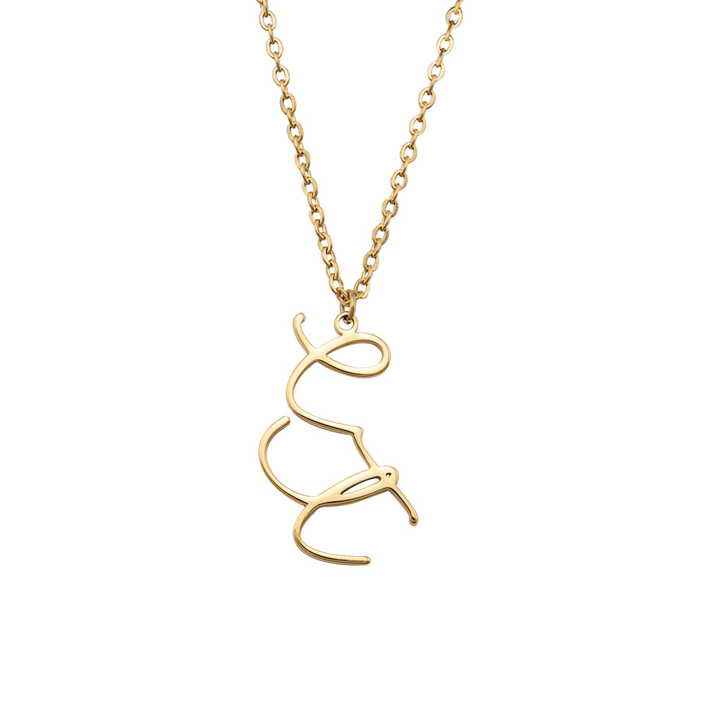 Two Initials Custom Necklace