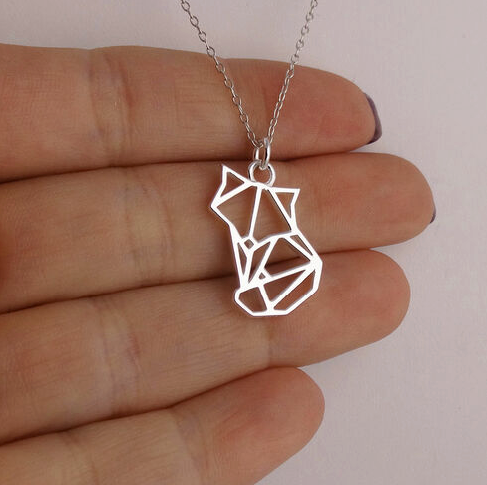 Origami Necklace | Fox