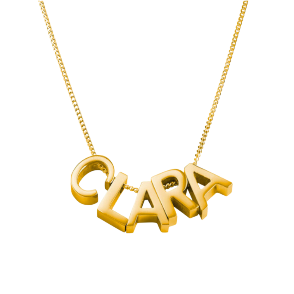 Small Letters Name Necklace