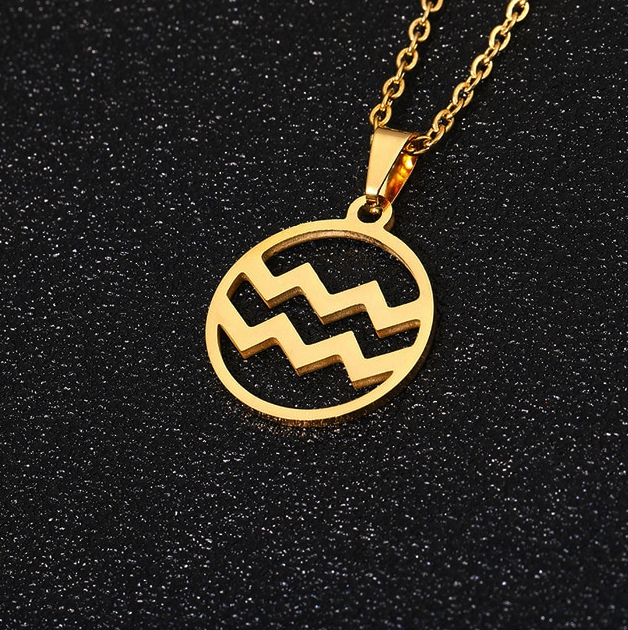 Zodiac Sign Pendant - Acquarius