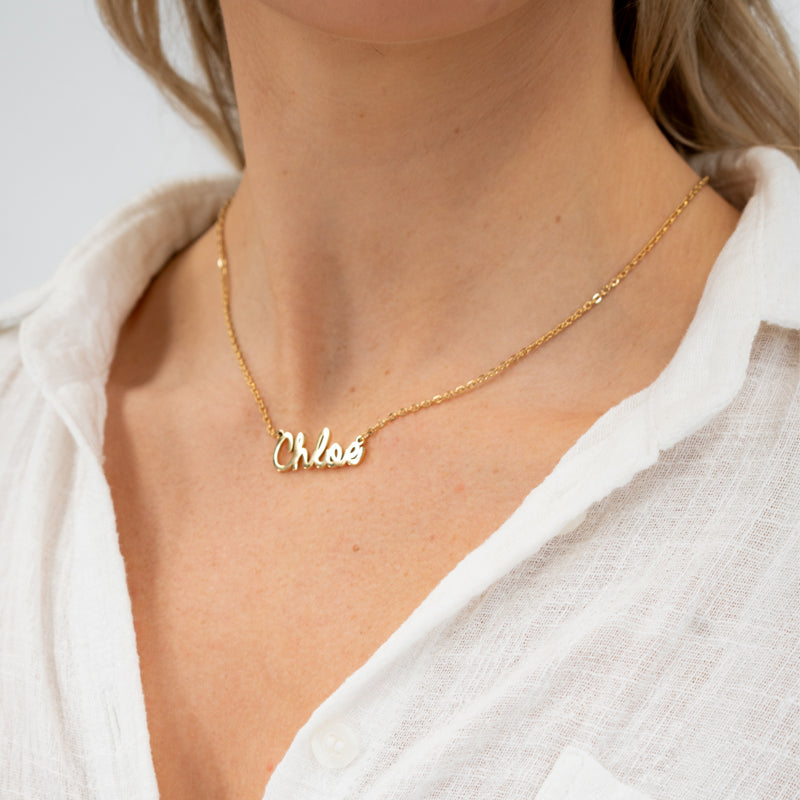 Offer- Personalized Cursive Name Necklace