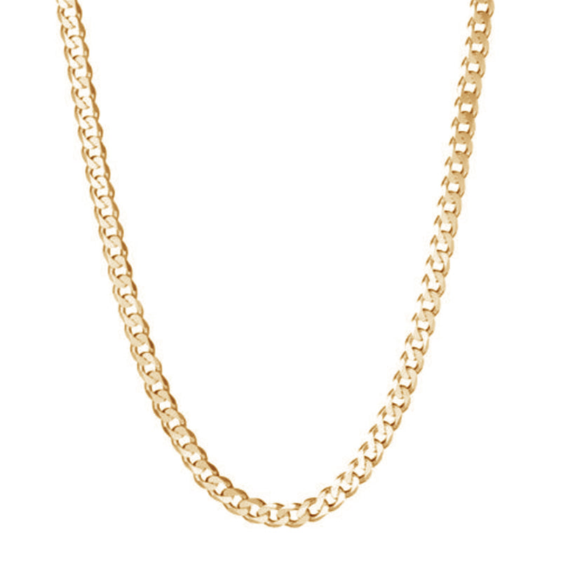 Men S-Shaped Curve Muscle Chain Necklace