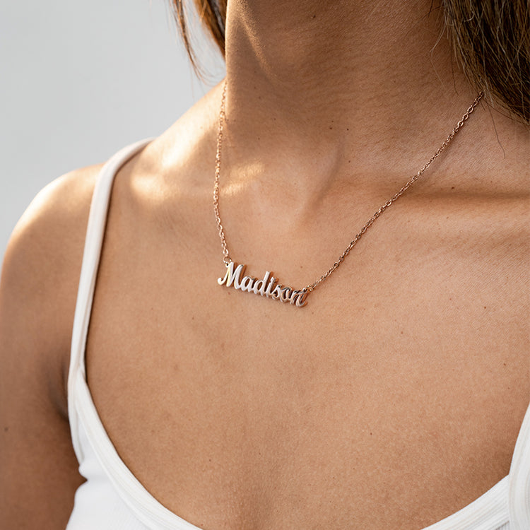 Custom Name Necklaces – Personalized Jewelry USA | My Little Necklace